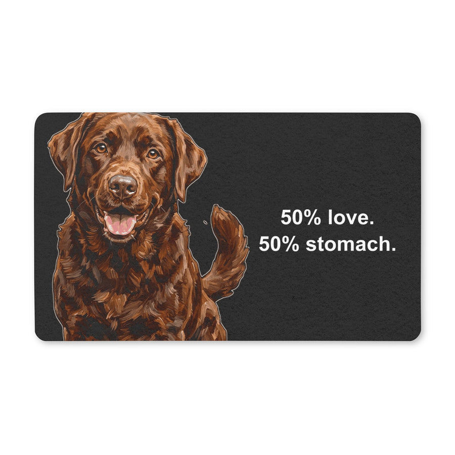 Labrador Retriever Doormat | Cute Cartoon Dog Floor Mat | Lab Lover Gift | Dog Mom Home Decor | Indoor Entryway Welcome Mat — primary view