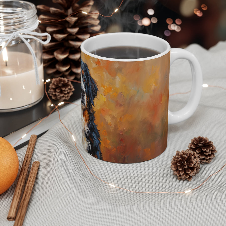 Bernese Mountain Dog Acrylic ceramic mug by Tritan, context