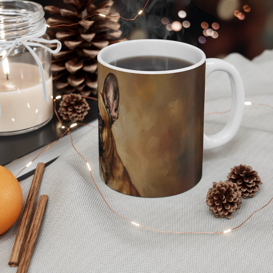 French Bulldog Acrylic ceramic mug by Tritan, context