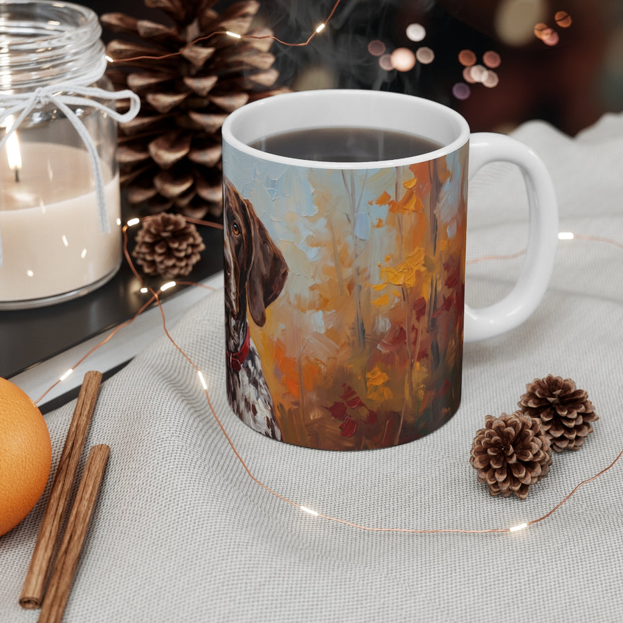 German Shorthaired Pointer Acrylic ceramic mug by Tritan, context