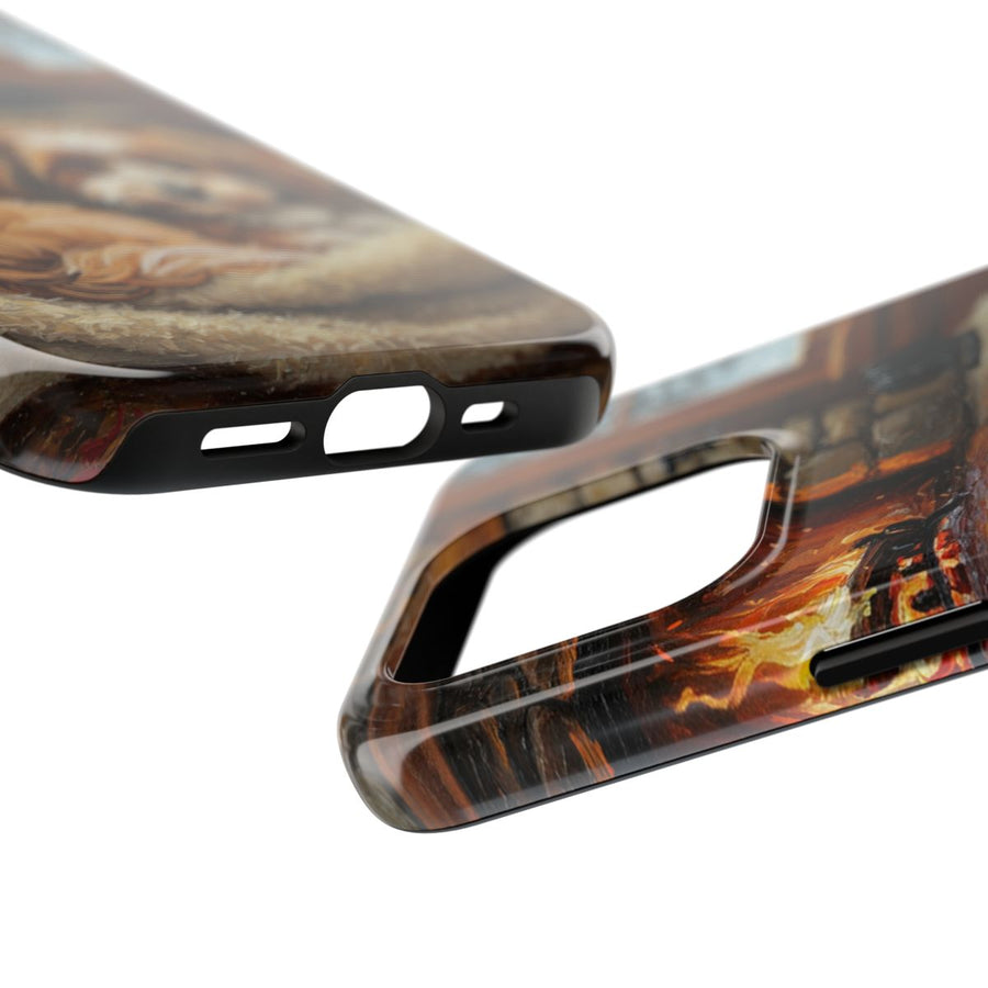 Havanese Acrylic tough phone case by Tritan, side