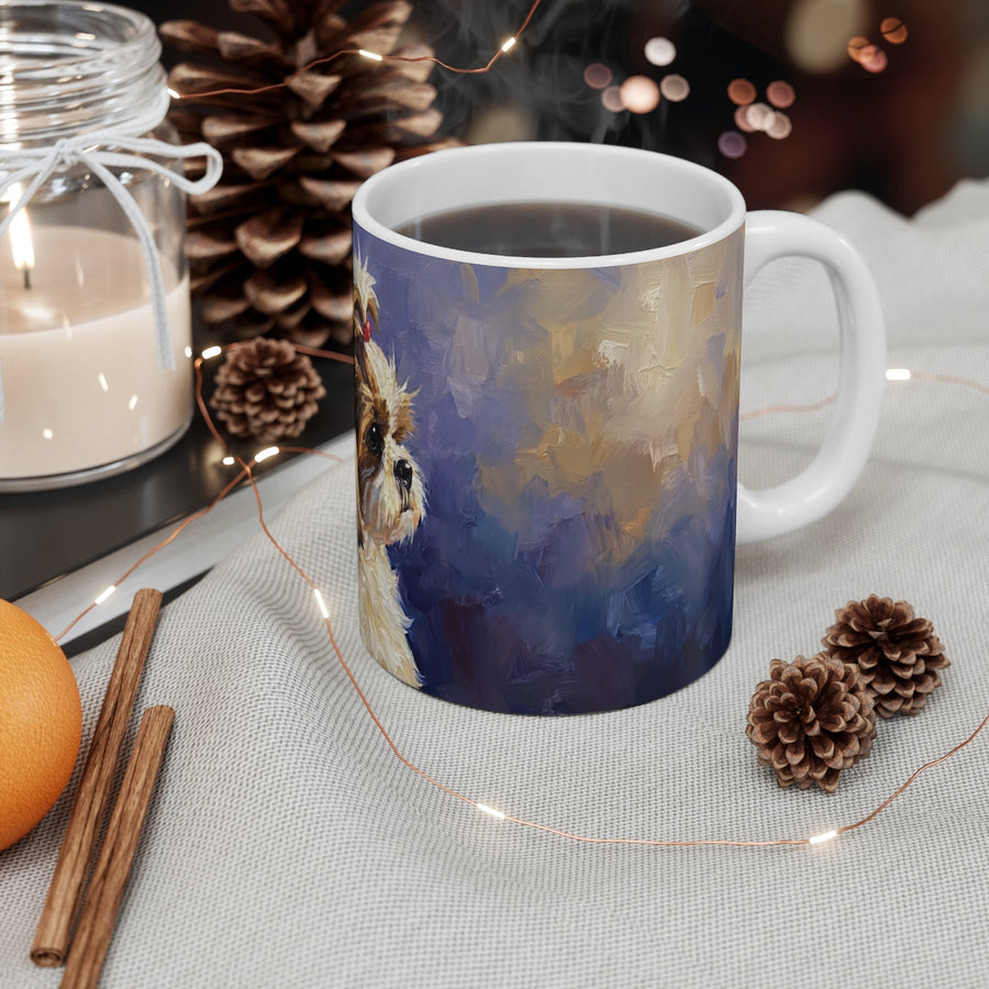 Shih Tzu Acrylic ceramic mug by Tritan, context