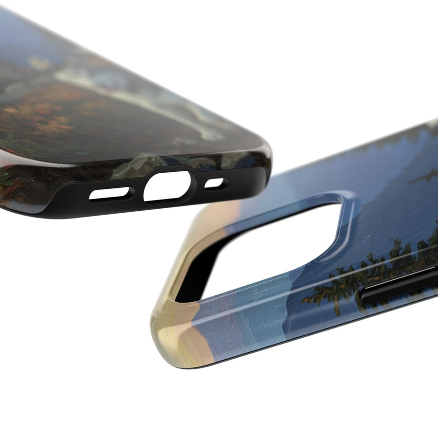 Siberian Husky Acrylic tough phone case by Tritan, side