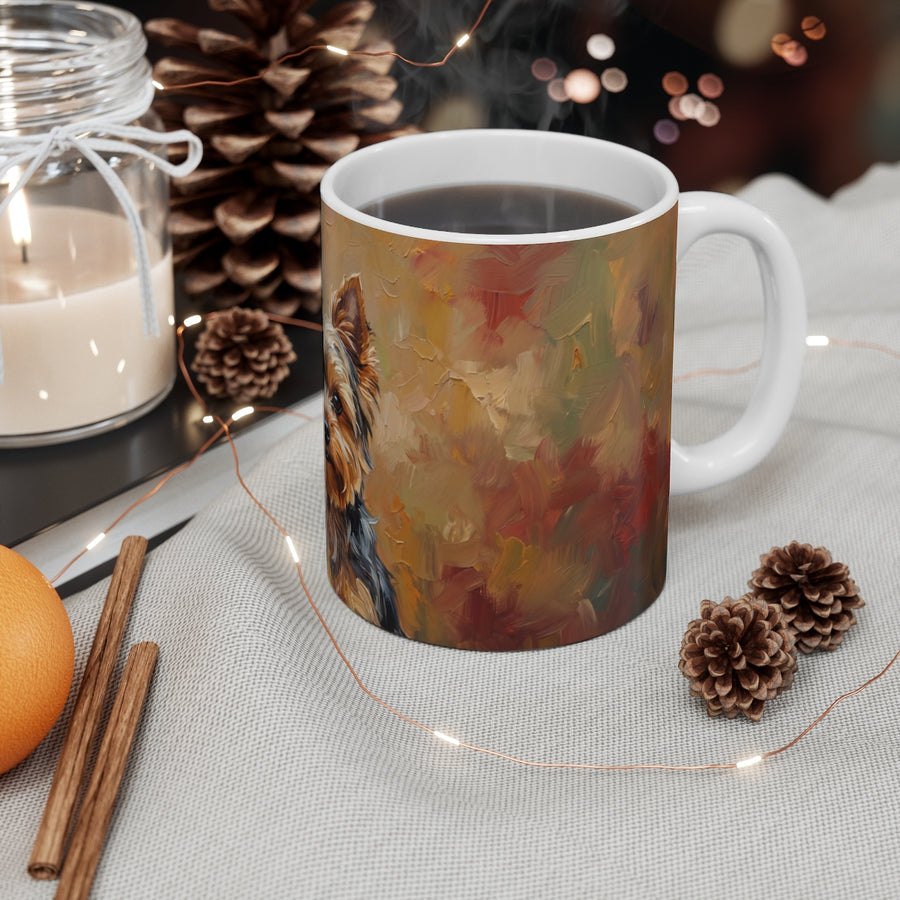 Yorkshire Terrier Acrylic ceramic mug by Tritan, context