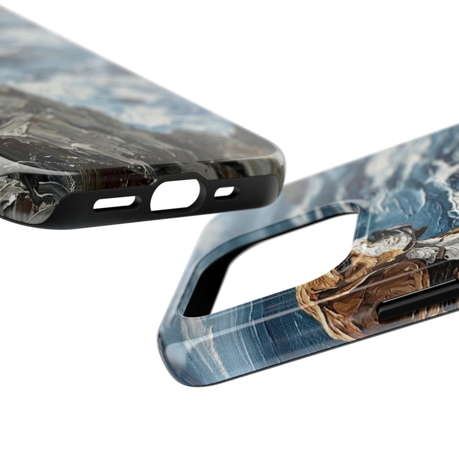 Beagle Acrylic tough phone case by Tritan, side