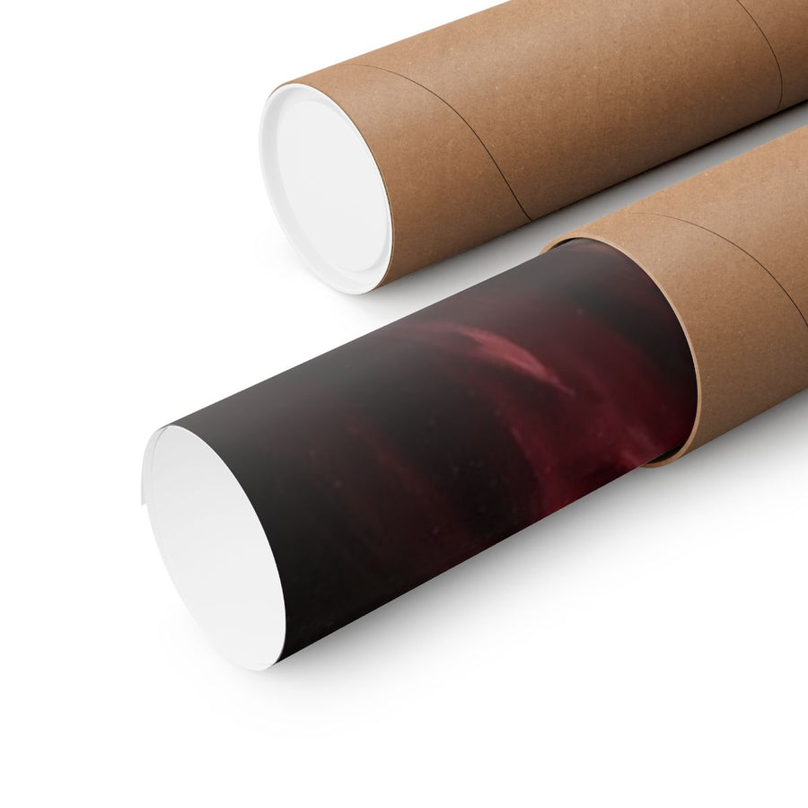 Beagle Kings & Queens matte poster print by Tritan, shipping tube