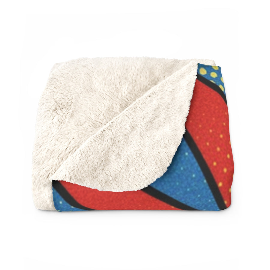 Boston Terrier Comic Pop Art Throw Blanket | Premium Dog Prints | Tritan
