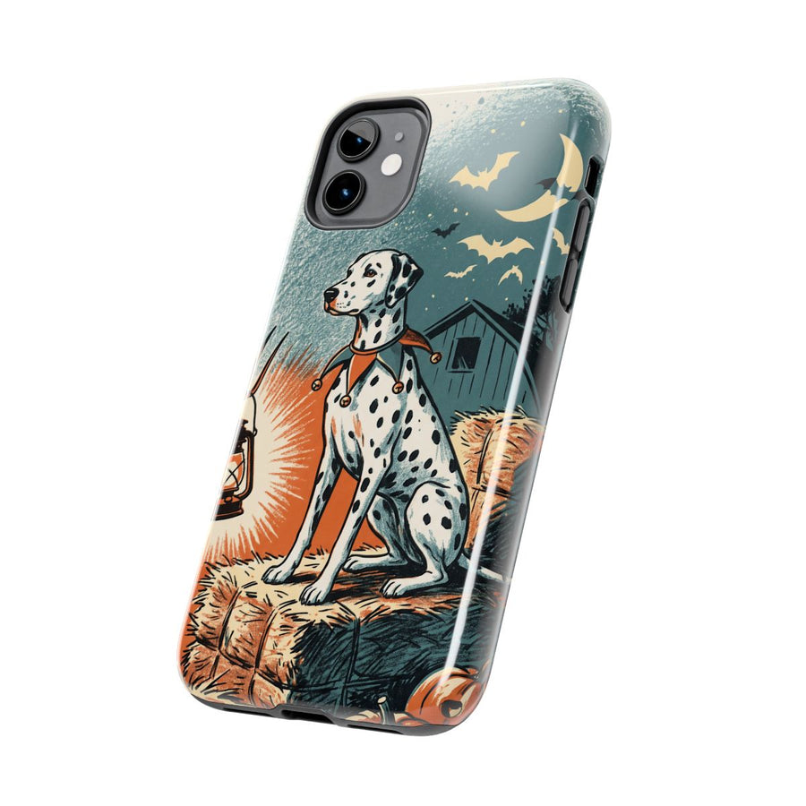 Dalmatian Halloween tough phone case by Tritan, side
