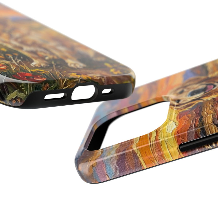 Golden Retriever Acrylic tough phone case by Tritan, side