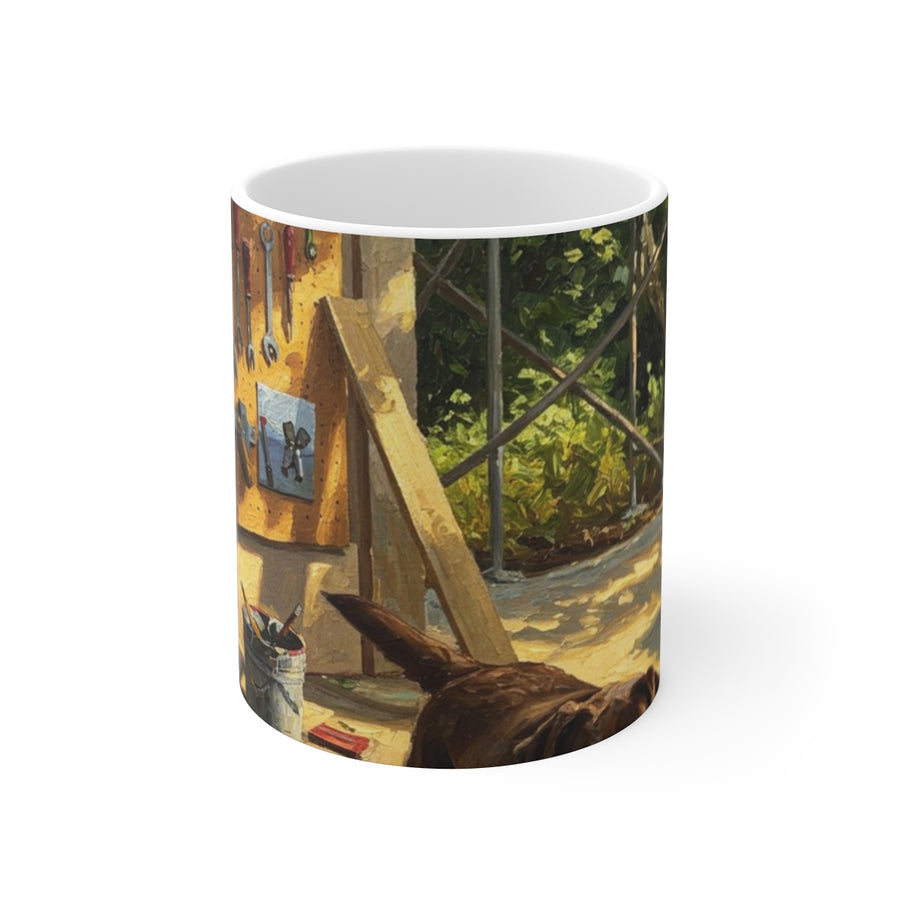 On the Clock Collection Box | Labrador Retriever | Mug + Tumbler + Notebook | Tritan