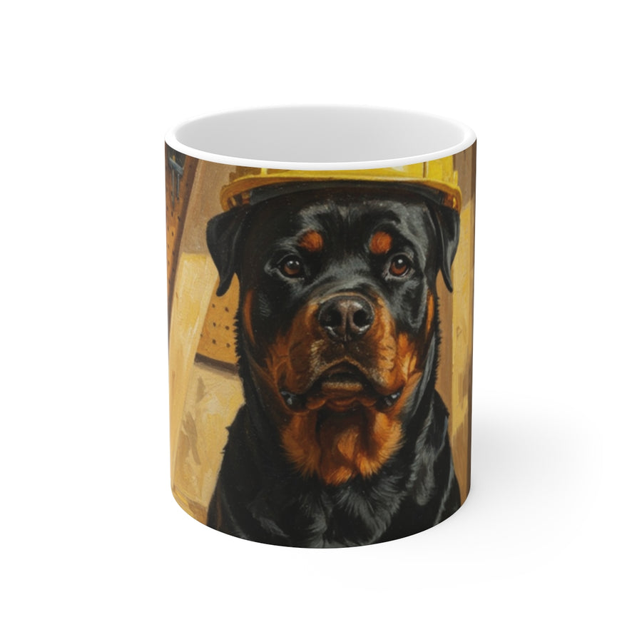 On the Clock Collection Box | Rottweiler | Mug + Tumbler + Notebook | Tritan