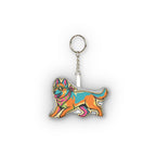 Y2K German Shepherd Plush Keychain | Tritan