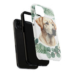 Labrador Retriever Watercolor Botanical Wreath Phone Case | Premium Dog Prints | Tritan — view 16 of 28
