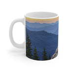 Acrylic Boxer - Mountain Overlook | Ceramic Mug 11oz