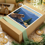 Acrylic English Bulldog - Mountain Overlook | Kiss-Cut Stickers