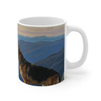 Acrylic German Shepherd - Mountain Overlook | Ceramic Mug 11oz