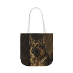 German Shepherd Tote Bag | Painterly Dog Art Canvas Tote | German Shepherd Mom Gift | Dog Lover Market Bag | Pet Portrait Accessory
