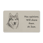 Siberian Husky Doormat | Pencil Sketch Dog Floor Mat | Husky Lover Gift | Dog Mom Home Decor | Indoor Entryway Welcome Mat