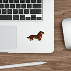 Pop Art Dachshund Sticker | Tritan