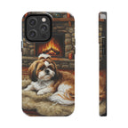 Acrylic Shih Tzu - Winter Hearth | Tough Phone Case