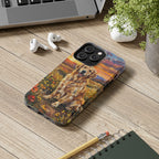 Golden Retriever Acrylic Gallery Print Sunset Prairie Phone Case | Premium Dog Prints | Tritan — view 11 of 24