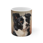 Border Collie Cozy Set — 2-Piece Blanket + Mug Gift Set | Oil | Tritan