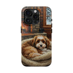 Acrylic Havanese - Winter Hearth | Tough Phone Case