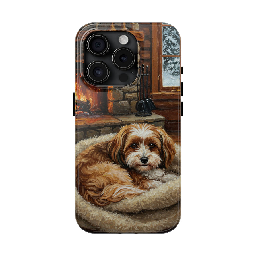 Acrylic Havanese - Winter Hearth | Tough Phone Case