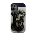 Charcoal Rottweiler Rottweiler Tough Phone Case - Rottweiler pride — gentle giants deserve great art — view 45 of 103