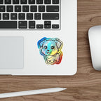 Chibi Australian Shepherd Holo Sticker | Tritan