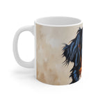 Bernese Mountain Dog Oil Portrait Ceramic Mug 11oz | Premium Dog Art | Tritan