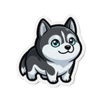 Chibi Siberian Husky Magnet | Tritan