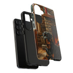 Rottweiler Phone Case — Acrylic Dog Art | iPhone 17/16/15 & Samsung | Dog Lover Gift