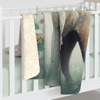 Poodle Watercolor Rain Garden Throw Blanket | Premium Dog Prints | Tritan — view 6 of 9