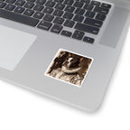 Boston Terrier Renaissance Royal Portrait Sticker, Dog Portrait Vinyl Decal, Kiss-Cut Sticker, Boston Terrier Lover Gift
