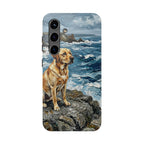 Acrylic Gallery Print Labrador Retriever - Coastal Cliffside | Tough Phone Case — view 9 of 28