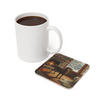 Acrylic Labrador Retriever - Winter Hearth | Cork Back Coaster
