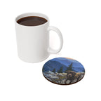 Acrylic Labrador Retriever - Mountain Overlook | Cork Back Coaster