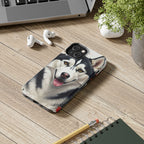 Siberian Husky Watercolor Wildflower Field Phone Case | Premium Dog Prints | Tritan — view 10 of 28