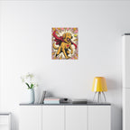Golden Retriever Pop Art Canvas Print, Dog Wall Art Decor, Golden Mom Gift, Pet Portrait Art, Modern Dog Lover Gift Idea