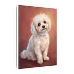 Maltese — Painted Portrait Canvas (Style B)