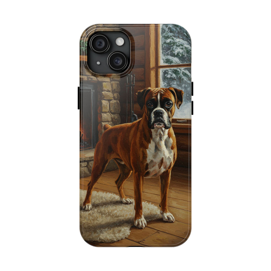 Acrylic Boxer - Winter Hearth | Tough Phone Case