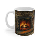 Acrylic German Shorthaired Pointer - Winter Hearth | Ceramic Mug 11oz