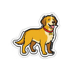 Pop Art Golden Retriever Sticker | Tritan