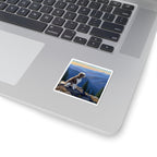 Acrylic Poodle - Mountain Overlook | Kiss-Cut Stickers