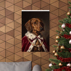 Dachshund Kings & Queens Royal Portrait Matte Poster, Regal Dog Art Print, Dachshund Lover Gift, Wall Art