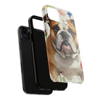 English Bulldog Watercolor Wildflower Field Phone Case | Premium Dog Prints | Tritan — view 22 of 28