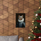 Yorkshire Terrier Renaissance Royal Portrait Matte Poster, Regal Dog Art Print, Yorkshire Terrier Lover Gift, Wall Art