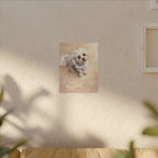 Maltese — Painted Portrait Canvas (Style A)