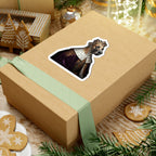 Great Dane Kings & Queens Royal Portrait Sticker, Dog Portrait Vinyl Decal, Kiss-Cut Sticker, Great Dane Lover Gift